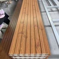 Panel Dinding Eksterior Baja Galvanis Berukir 16mm 20mm Panel Sandwich Pu Ramah Lingkungan Tahan Api dan Terisolasi untuk Atap Gudang