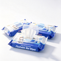 Meilleures ventes : 80 lingettes humides non tissées, biodégradables et jetables pour toilettes, nettoyage des hémorroïdes et hygiène intime