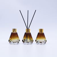 Ensemble Diffuseur à Bâtonnets de Parfum d'Ambiance en Verre d'Aromathérapie Longue Durée, Huile Essentielle aux Parfums Personnalisés de Haute Qualité