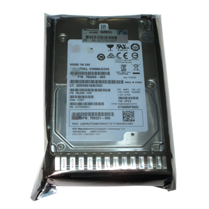 Disque dur SSD pour serveur 713827-B21 HXX 600 Go 6G SAS 10K RPM 2,5 pouces - Product Image 1