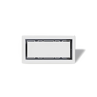 Grille de ventilation murale encastrée en acier moderne OEM pour salon, sous-sol et entrepôt