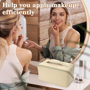 WEC/L/VMH定制软PU盒标志化妆包女性旅行便携化妆包奢华彩色化妆包 - Product Image 4