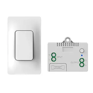 Wireless Wall Switches No Battery Required Kinetic Energy Self-Powered Waterproof RF433 Light Switch