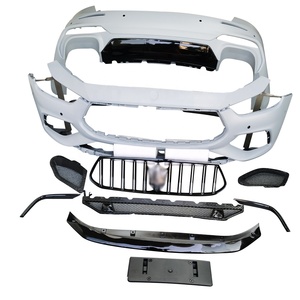 Kit de carrocería para <span class=keywords><strong>Maserati</strong></span> Ghibli 14-22 años modelo modificado nuevo sportsTROFEO envolvente trasero delantero parachoques delantero y trasero labio rejilla - Product Image 1