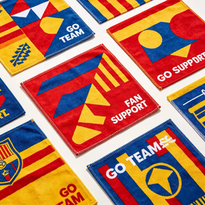 Serviette de rallye personnalisée CCH pour supporters d'événements sportifs - Product Image 1