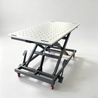 Table et travail électriques industriels réglables en hauteur de travail de soudure