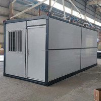 Maison conteneur préfabriquée de 20 pieds à assemblage rapide avec installation rapide pour usage résidentiel