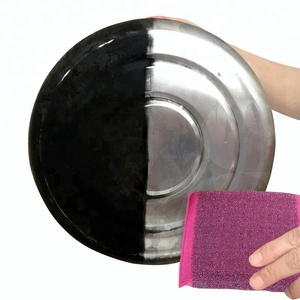 Éponge à récurer en <span class=keywords><strong>laine</strong></span> d'acier inoxydable pour la vaisselle et le nettoyage de cuisine - Product Image 5
