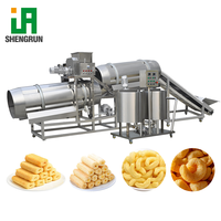 Snackvoedsel extruder puffmachine rijst maïs puffmachines te koop gepofte maïs kaasbal extrusiemachine