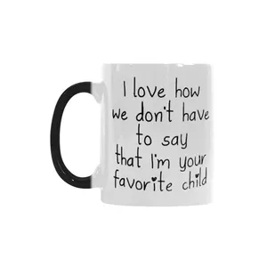 USA Warehouse Customized Logo Ceramic Coffee Mug Hot Selling Straight 11oz Cup Sublimation Blank White Mug Consumables
