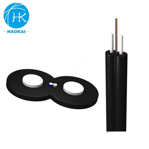 Nhà Máy 4 sợi lõi 2F thả sợi quang g652d FTTH SM trên không 2 cáp lõi cáp thông tin liên lạc - Product Image 6