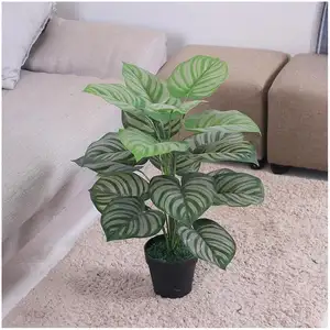 JIAWEI Fake Plants Potted Wisteria Palm In Bulk Silk Baby Breath Large Decorative New Arrivals Artificial Trees Flower Mat