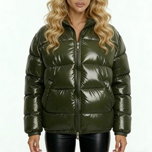 Manteau d'hiver à capuche en coton épais, couleur unie, résistant au froid, vêtements en coton haut de gamme, vêtements d'extérieur pour femmes, mode - Product Image 2