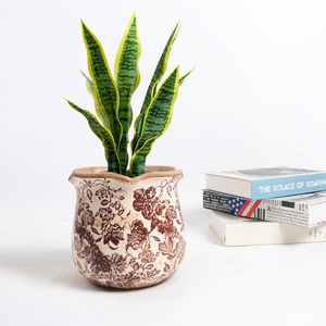 Suministros de <span class=keywords><strong>jardín</strong></span> esmaltados de diseño <span class=keywords><strong>chino</strong></span> moderno decorativo, hermosas macetas, maceta de cerámica para exteriores - Product Image 3