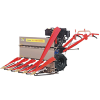 Offre Spéciale Moissonneuse-Lieuse Mini pour Riz, Blé, Maïs de 80cm, 100cm, 120cm, Montée sur Motoculteur Agricole