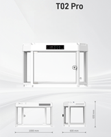 USMILEPET Cabine intelligente de luxe pour animaux de compagnie, cage de traitement d'isolement pour chats et chiens avec des fonctions de santé