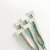 Konektor Elektronik Kustom JST SH 1.0mm 2/3/4/5/6/7/8/9/10Pin Female dengan Kabel Silikon