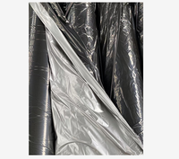Feuille de plastique PE Film de paillage argent et noir durable anti-âge de haute qualité