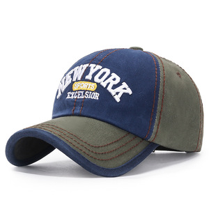 New York Baseball Cap Unisex Sun Protection Upf 50 Color Block Design For Outdoor Wear - Product Image 5