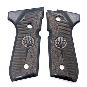 Tay cầm thay thế bằng gỗ đen chống trơn, gia công CNC tùy chỉnh, dành cho súng 92F - Product Image 1