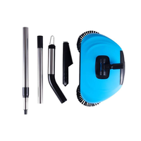 Balai serpillère 3-en-1 sans fil, durable, à haute aspiration, pour usage domestique, avec manche en acier inoxydable et pelle à poussière, directement de l'usine