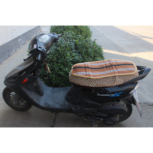 Tapis de sol de voiture en coton rayé ovale antidérapant pour scooter Dayang - Product Image 4