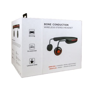 Tùy chỉnh in ấn các tông fip Hộp bao bì hàng đầu cho không dây chạy trong tai màn hình tai nghe sản phẩm bao bì hộp với móc - Product Image 3