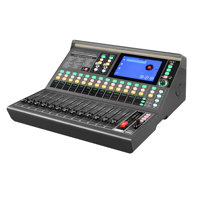 Console de mixage audio numérique professionnelle MX26 à 26 canaux avec écran tactile de 7 pouces, contrôle Wi-Fi et enregistrement USB