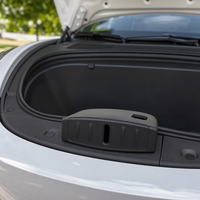 Plaque de protection de verrou de capot avant OE 1095858-00-D 1095859-00-A pour Tesla Model 3 2017-2023