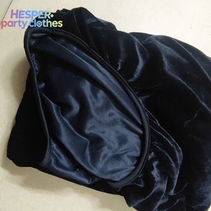 HESPER Vestido Largo Gótico de Bruja Vampiro para Disfraces de Halloween, Traje de Novia Murciélago con Sombrero para Carnavales y Actuaciones Inspirado en TV - Product Image 3