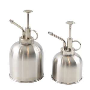 300ml En Acier Inoxydable Mini Plant Spritzer Premium Mat Noir Peinture Métal Mister Bouteille Décor Plante Pulvérisateur - Product Image 3