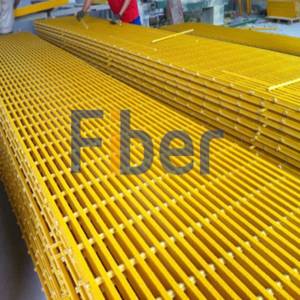 Plancher <span class=keywords><strong>de</strong></span> caillebotis durable en <span class=keywords><strong>fibre</strong></span> <span class=keywords><strong>de</strong></span> <span class=keywords><strong>verre</strong></span> pour passerelle Frp personnalisé d'approvisionnement en usine - Product Image 2