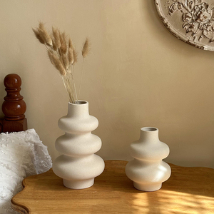 Vases en céramique en spirale multicolores, décorations d'intérieur, art déco contemporain, Japandi, porcelaine traditionnelle, mariage - Product Image 4