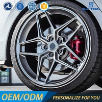 Jantes forgées sur mesure 5 étoiles pour BMW M5 M8 F10 G30 Toyota Supra MK5 A90 19-22 pouces 5x120 5x114.3