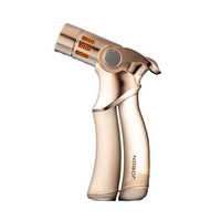Usine Big Classic Cigarette Butane Allume-cigare Coupe-vent Butane Jet Big Cigar Gun Torch Briquet