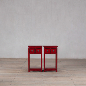 Handmade Solid Wood <strong>Corner</strong> <strong>Table</strong> with Drawer <strong>for</strong> Apartment <strong>Hallway</strong> Decorative Furniture - Product Image 1