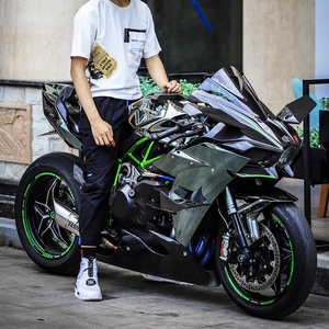 Moto sportive Kawasaki <span class=keywords><strong>H2R</strong></span> Daniel Z1000 Big Python 400CC 4 temps à moteur à balais SY200-4H Essence <span class=keywords><strong>Vitesse</strong></span> maximale 180KM/H - Product Image 2