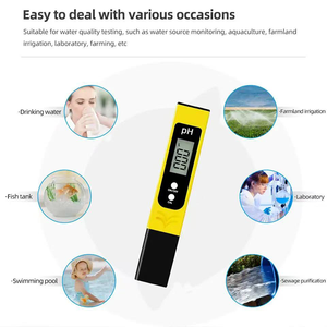 Stylo testeur numérique de la qualité de l'eau certifié CE RoHS, testeur d'acidité portable, <span class=keywords><strong>pH</strong></span>-mètre pour aquarium et <span class=keywords><strong>piscine</strong></span> - Vente flash - Product Image 5