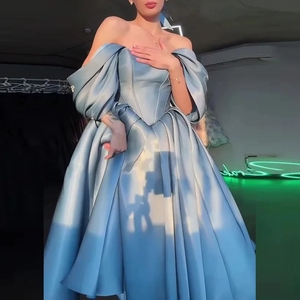 Vestidos <span class=keywords><strong>de</strong></span> Fiesta Largos <span class=keywords><strong>de</strong></span> Verano, Elegantes y Sensuales, con Hombros Descubiertos, Ajustados, para Baile, Eventos Formales, Estilo Princesa, para <span class=keywords><strong>Mujer</strong></span> - Product Image 3