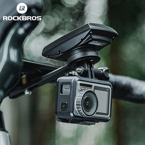 ROCKBROS-Support de guidon en nylon pour vélo de route, <span class=keywords><strong>vtt</strong></span>, support d'extension pour ordinateur de vélo, support de caméra - Product Image 5