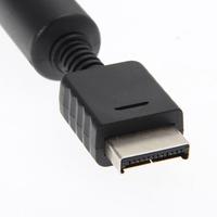 Câble AV HDTV 1,8 m (6 pieds) pour console PS2, câble de jeu audio-vidéo couleur, câble composant audio-vidéo pour manette PS3