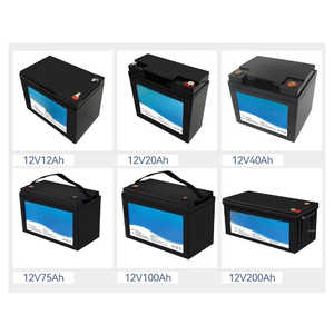 12.8V 50AH RV Portable Recreational Vehicle <b>Lithium</b> <b>Battery</b> LiFePO4 <b>12V</b> 50AH Lead Acid Replacement Solar Related Product - Product Image 5