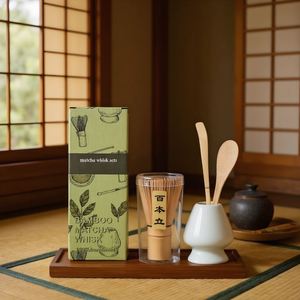Batidor de Matcha de Bambú de Alta Calidad, Personalizable, Hecho a Mano, Kit de Inicio para Amantes del Café y el Té, con Logotipo Personalizado - Product Image 4