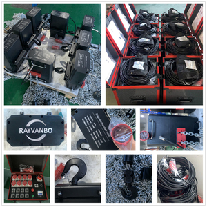 Rayvanbo Durable 110V 220V Truss Stage Hoist Cadena eléctrica Stage Hoist para uso <span class=keywords><strong>teatral</strong></span> y en eventos - Product Image 6