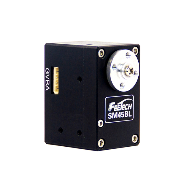 Feetech SM45BL RS485 Serial Bus Servo 24V 45kg Large Torque High Precision for Industrial Robotic Arm Robot Joint AGV Automation