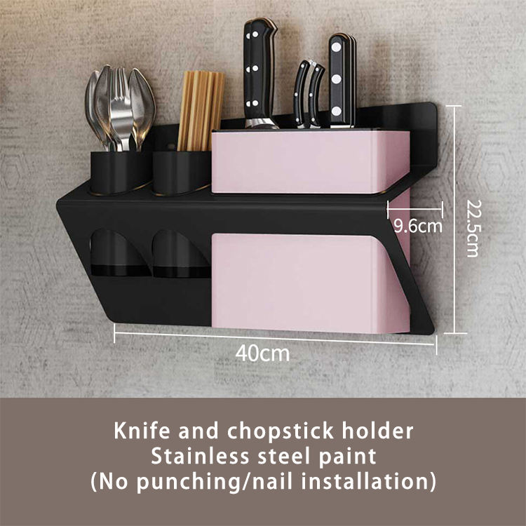 Couteau et baguettes