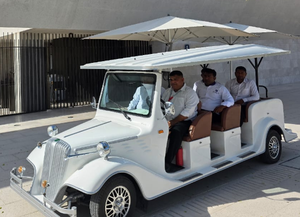 <span class=keywords><strong>Coche</strong></span> turístico eléctrico clásico Vintage de alta calidad, autobús de viaje escénico antiguo y <span class=keywords><strong>coche</strong></span> de 8 plazas - Product Image 2