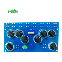 Fabricación de PCBA OEM, ISO9001, Controles Industriales, Fabricante de Placas de Circuito Impreso Multicapa FR4, 100% Pruebas Electrónicas, Superficie HASL