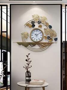 <span class=keywords><strong>นาฬิกา</strong></span><span class=keywords><strong>แขวน</strong></span>ผนังเงียบสงบสไตล์ฮ<span class=keywords><strong>วง</strong></span><span class=keywords><strong>จุ้ย</strong></span> ของตกแต่งผนังสร้างสรรค์สำหรับบ้านและโรงแรม <span class=keywords><strong>นาฬิกา</strong></span>โลหะเหล็กสไตล์โมเดิร์น - Product Image 5