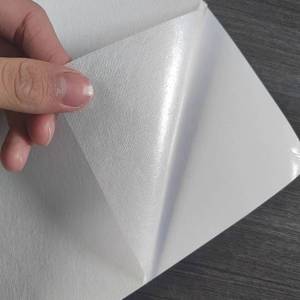 Haute qualité bricolage broderie stabilisateur Non-tissé microfibre tissu rouleau étanche mémoire caractéristiques peut être coupé pièce dos <span class=keywords><strong>colle</strong></span> - Product Image 1